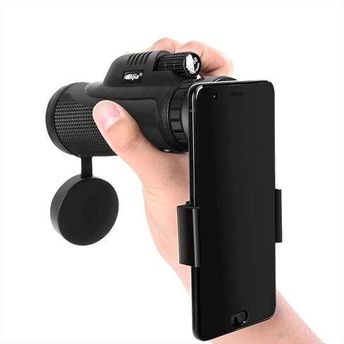 Portable Binoculars High Power Monocular 12x50 Hd Mini Monocular Outdoor Camping Scopes with Phone Clip Tripod in Saudi Arabia