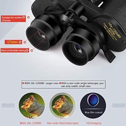 Monoculars Telescope High Power Telescope,10-120X80 Binoculars Bak4 Prism Lens, Ultra-Wide Field of View, Multilayer Broadband Coating, Waterproof Used for Bird Watching Binoculars in Saudi Arabia