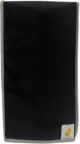 Black Nylon Dust Cover Compatible with Monitor-22 inch LED, Keyboard and CPU Tower. Set of 3 pieces, Anti-Static, Double Stitched and Waterproof Computer Dust Covers by Perfect Dust Cover LLC in Saudi Arabia