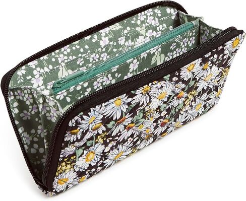 Vera Bradley Women's Cotton Jordin Continental Wallet with RFID Protection in Saudi Arabia