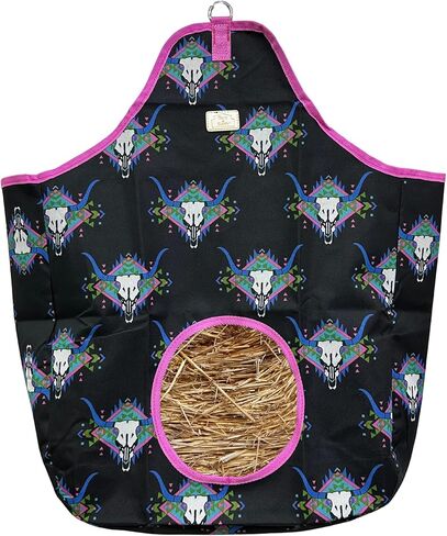 حقيبة قش الحصان من الحظيرة والمستقرة مع قفل معدني، حقيبة تخزين كيس تغذية القش للحصان والبقرة والماعز والحمار والأرنب in Kuwait