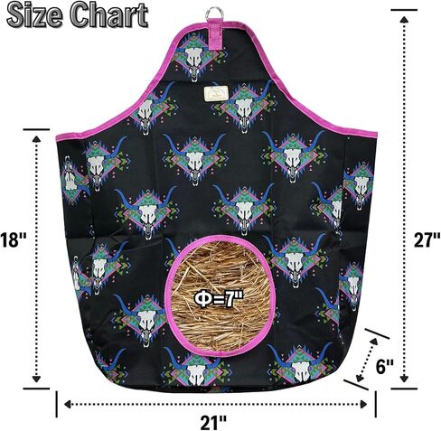 حقيبة قش الحصان من الحظيرة والمستقرة مع قفل معدني، حقيبة تخزين كيس تغذية القش للحصان والبقرة والماعز والحمار والأرنب in Kuwait