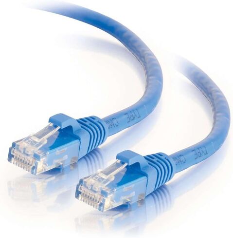 كابل C2G 27194 Cat6 - كابل تصحيح شبكة إيثرنت غير محمي بدون عناء، أصفر (14 قدم، 4.26 مترًا) in Saudi Arabia