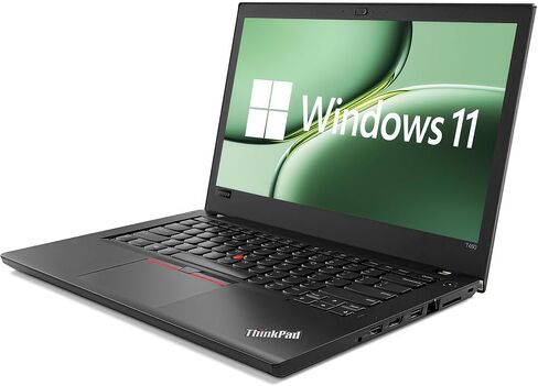 Lenovo Thinkpad T480 Windows 11 Pro Labstop Computer ، 14 "كمبيوتر محمول للأعمال ، Intel Core I5-8350 ، ذاكرة الوصول العشوائي 16 جيجا بايت ، SSD 256 جيجا بايت ، Type-C ، HDMI ، كاميرا الويب (متجددة) in Kuwait