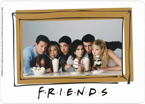 Skinit Decal Laptop Skin Compatible with MacBook Air 13in M4 (2025) - Officially Licensed Warner Bros Friends Crew Design in Saudi Arabia