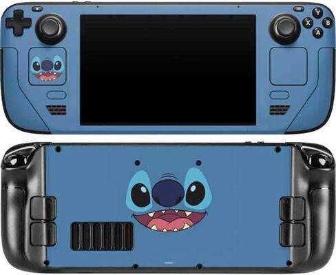 Skinit Skinit Gaming Gaming Skin متوافق مع كمبيوتر STEAM Deck Gaming Gaming OLED - ديزني ليلو المرخص رسميًا وغرزة لا توقظني تصميم لدغة in Saudi Arabia