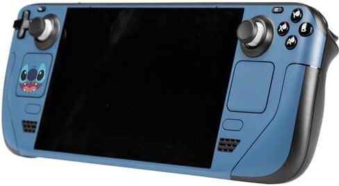 Skinit Skinit Gaming Gaming Skin متوافق مع كمبيوتر STEAM Deck Gaming Gaming OLED - ديزني ليلو المرخص رسميًا وغرزة لا توقظني تصميم لدغة in Saudi Arabia