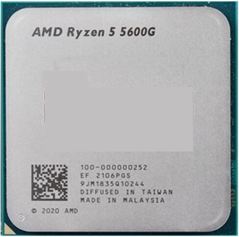 A R 5 5600G R5 5600G 3.9 جيجا هرتز ستة نواة اثني عشر تراكم 65W معالج CPU L3 = 16M 100-000000252 SOCKET AM4 in Saudi Arabia