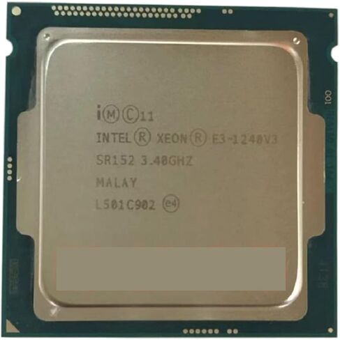 Xeon E3 1240 V3 Prosseor 3.40GHz 8M CACHE SR152 LGA1150 E3-1240V3 CPU 1240 V3 in Saudi Arabia