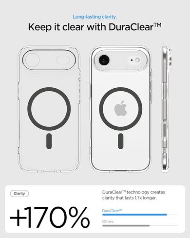 Spigen for iPhone Air Case ، Ultra Hybrid Magfit [TPU المغطى بالتحكم في الكاميرا] in Saudi Arabia