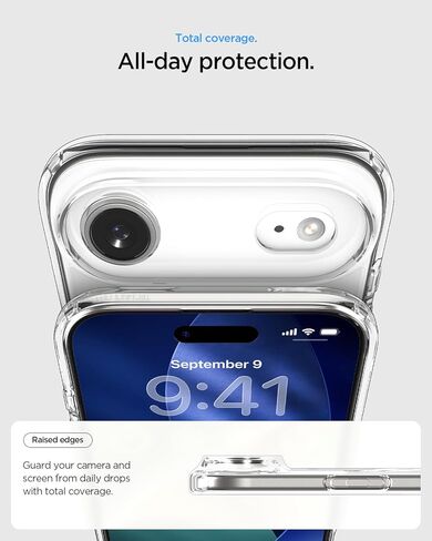 Spigen for iPhone Air Case ، Ultra Hybrid Magfit [TPU المغطى بالتحكم في الكاميرا] in Saudi Arabia