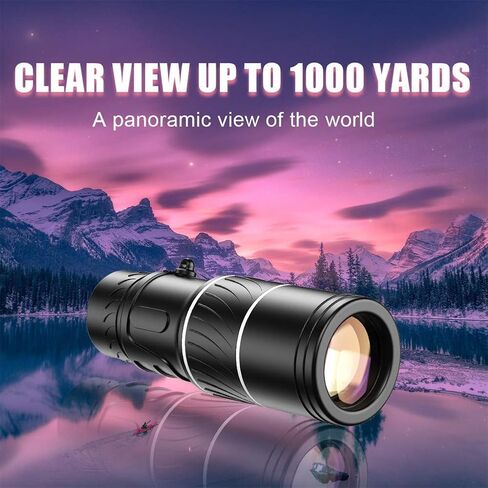 Portable Binoculars High Power, 16X52 High Definition Compact Monoculars Bak4 Prism Optics for Bird Watching for Men in Saudi Arabia