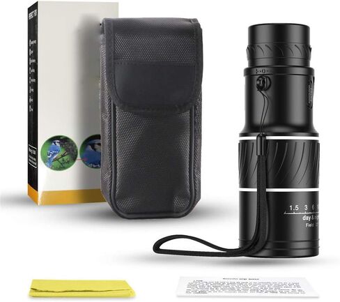 Portable Binoculars High Power, 16X52 High Definition Compact Monoculars Bak4 Prism Optics for Bird Watching for Men in Saudi Arabia