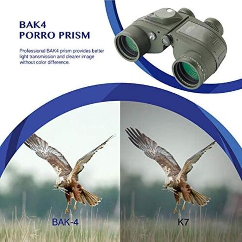 Monoculars Telescope High Power Telescope,10X50 High Power Binoculars with Rangefinder Compass, BAK4 Prism, Lens, Fogproof Waterproof Great for Boating Bird Watching Binoculars in Saudi Arabia