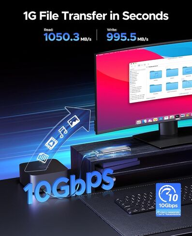 ORICO E5000 2TB NVME SSD و TCM2 USB in Kuwait