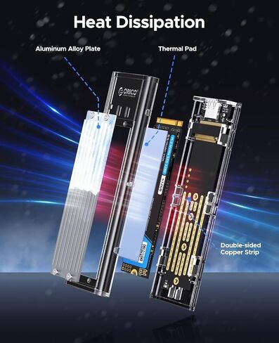 ORICO E5000 2TB NVME SSD و TCM2 USB in Kuwait