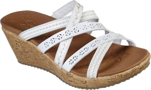 Skechers Women's Beverlee-Tiger Posse Wedge Sandal in Saudi Arabia
