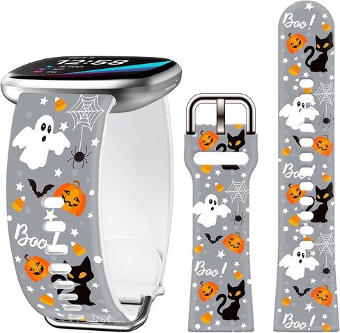 Holiday Watch Bands Compatible with Fitbit Versa 4 Bands for Woman,for Versa 3/Sense 2/Sense Bands Replacement Strap in Kuwait