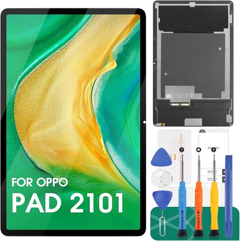 لـ Oppo Pad 4G 2022 OPD2101 استبدال الشاشة لـ OPPO PAD 4G 2022 OPD2101 شاشة LCD لـ OPPO PAD 4G OPD2101 Touch Screen Digitizer مع مجموعات إصلاح 11 "(أسود) in Kuwait