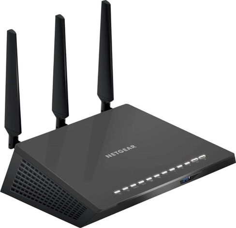 Netgear - Nighthawk AC2600 Dual -Band Wi -Fi Router - Black in Kuwait