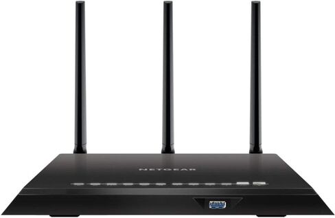 Netgear - Nighthawk AC2600 Dual -Band Wi -Fi Router - Black in Kuwait