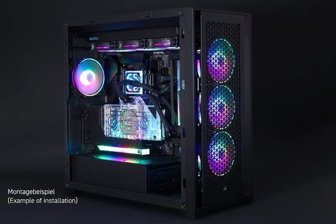 Alphacool Aurora Vertical GPU Mount with Riser Cable in Saudi Arabia