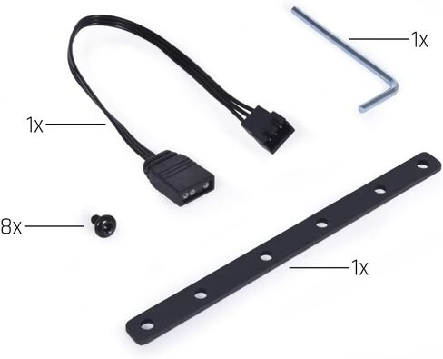 Alphacool Aurora Vertical GPU Mount with Riser Cable in Saudi Arabia
