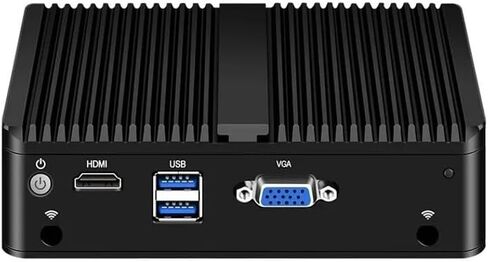 PC Mini PC N4000 مع 4*I226 2.5G LAN ، 2*USB3.0 ، HDMI ، 1*VGA ، Mini Desktop Computer Support Dual Band WiFi لأعمال الصناعة ، لا RAM No SSD (NO RAM NO SSD) in Saudi Arabia