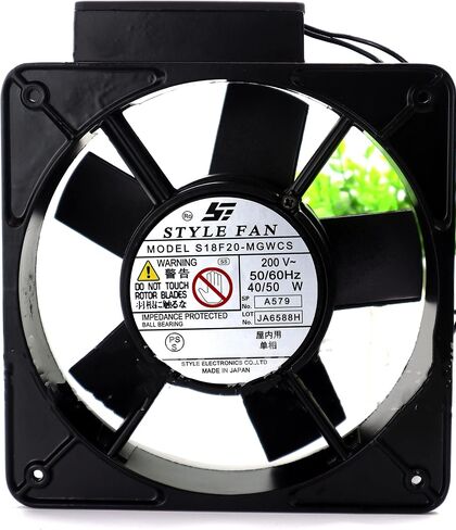 S18F20-MGWCS FAN 200V 40/50W 18CM 180 × 65 مم مروحة التبريد S18F20-MGWCS in Kuwait