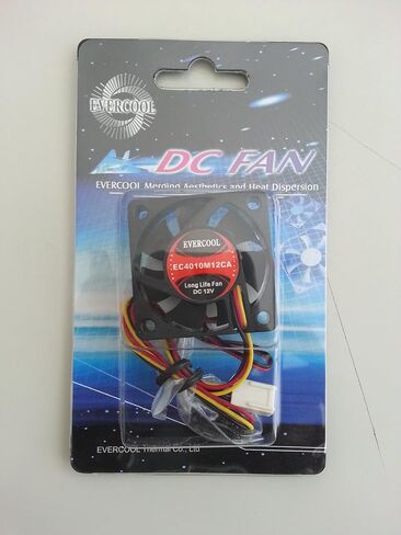 مروحة الحالة ، 40 مم × 10 مم ، DC 12V BB ، 3 دبوس in Saudi Arabia