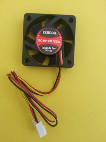 مروحة الحالة ، 40 مم × 10 مم ، DC 12V BB ، 3 دبوس in Saudi Arabia