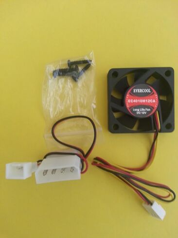 مروحة الحالة ، 40 مم × 10 مم ، DC 12V BB ، 3 دبوس in Saudi Arabia