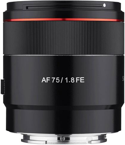 ساميانغ عدسة مقربة مدمجة 75 ملم F1.8 AF APS-C لفوجي اكس (SYIO75AF-FX) in Saudi Arabia
