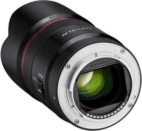 ساميانغ عدسة مقربة مدمجة 75 ملم F1.8 AF APS-C لفوجي اكس (SYIO75AF-FX) in Saudi Arabia