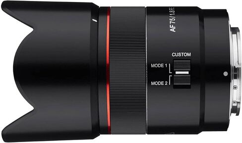 ساميانغ عدسة مقربة مدمجة 75 ملم F1.8 AF APS-C لفوجي اكس (SYIO75AF-FX) in Saudi Arabia