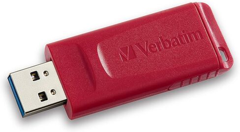 Verbatim 8GB Store 'N' GO USB Flash Drive - PC / MAC متوافق - أحمر - أحمر in Kuwait