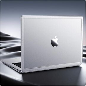 CrackGuard for MacBook Pro 14 inch Case M4 M3 M2 M1 Pro/Max 2025 2024-2021 [Anti-Crack Upgrade] [100% Match Official Color] Cover Protective Hard Shell Case Laptop - Space Black Clear in Saudi Arabia