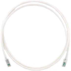 ZM6A-S02M-02 ZMAX Shielded CAT6A Patch Cable, S/FTP, RJ45, LSZH, 6.5-Feet, White in Kuwait