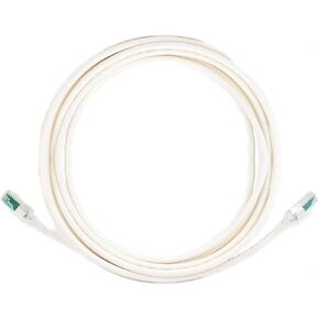 ZM6A-S05M-02 ZMAX Shielded CAT6A Patch Cable, S/FTP, RJ45, LSZH, 16.4-Feet, White in Kuwait