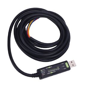 USB إلى RS232 RS485 كابل محول FT232RNL رقاقة 2M مع أجهزة تلفزيون حارس انتعاش الفتيان مؤشر LED لـ 10 8.1 8 7 الهاتف الذكي OS X in Kuwait