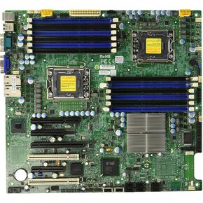 Supermicro X8DTI-F Intel 5520 Dp LGA1366 Dc MAX-96GB DDR3 Eatx 3PCIE8 PCIE4 Motherboard in Kuwait