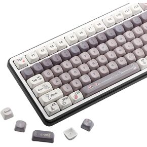 Smart Fish PBT Keycaps-MOA Profile,for Custom Keyboard 60 65 75 100 Percent,5 Side Dye Sublimation,134 Keys Key Caps Set for Cherry Gateron MX Switches Keyboards in Saudi Arabia