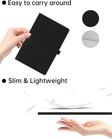 حالة لـ TCL NXTPAPER 11 PLUS Android 15 Tablet 11.5 Inch 2025 نسخة ترقية ， Wuniak Premium Leather Business Folio Stand for TCL nxtpaper 11 plus مع حزام يدوي للقرص ، الأسود in Kuwait