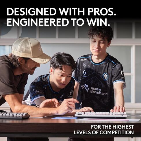 Logitech G PRO X TKL Rapid Tenkeyless Gaming Keyboard (Hall-Effect) - Black | Hall-Effect Magnetic Analog Switches with Rapid Trigger, Lightsync RGB, Detachable USB-C Cable, Volume Roller & Media Buttons in Kuwait