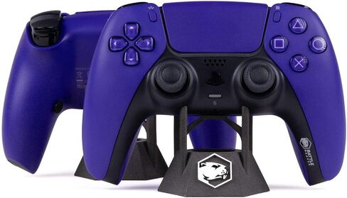 Battle Beaver Basic Pick لوحدة تحكم PS5 / DualSense مع Rutbles في TMR + X / O + Careing Case Purple in Kuwait