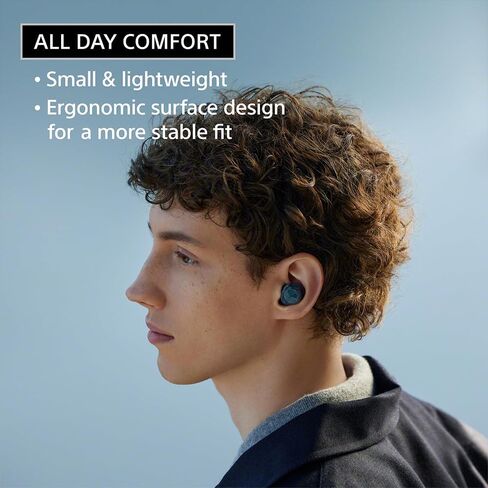 Sony WF-C710NB Truly Wireless Noise Canceling Earbuds Black Bundle with Deco Essentials Converter Adapter Type C Adapter, Type-C USB C Female to USB2.0 USB 2.0 A Male and Deco Gear Cleaning Cloth in Saudi Arabia