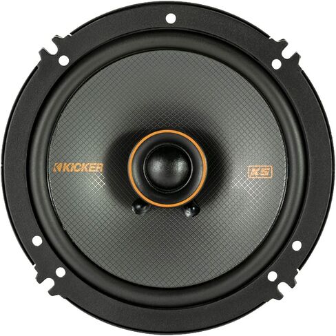 Kicker 47KSC6504 KS Series Automotive Car Audio 6.5 بوصة 100 واط و 4 أوم 2 Way Coaxial Speaker مع الشبكات (متجددة) in Kuwait