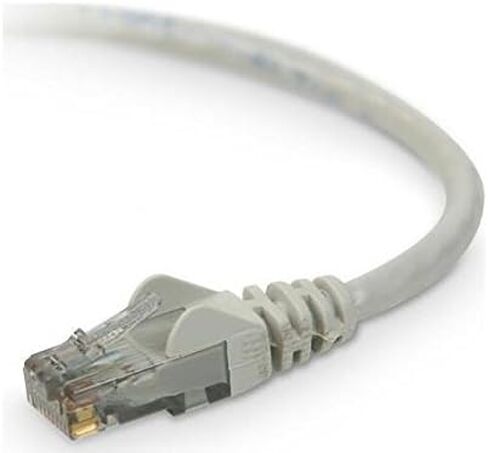 مكونات Belkin 20ft Cat6 Snagless Cable Cable Utp Gray PVC Jacket 23awg 50 Micron Gold Pla in Kuwait