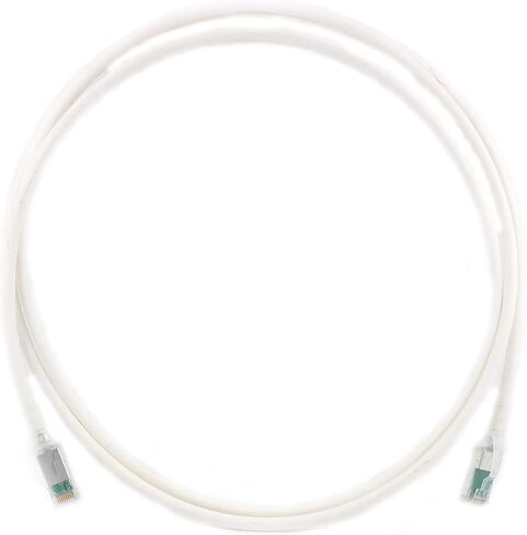 ZM6A-S02M-02 ZMAX CAT6A PATCH CABLE ، S/FTP ، RJ45 ، LSZH ، 6.5 قدم ، أبيض in Kuwait
