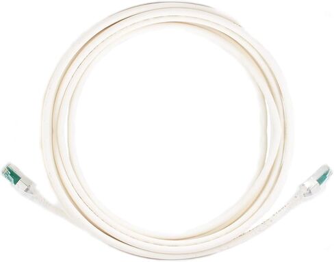 ZM6A-S05M-02 ZMAX Shielded CAT6A Patch Cable, S/FTP, RJ45, LSZH, 16.4-Feet, White in Kuwait